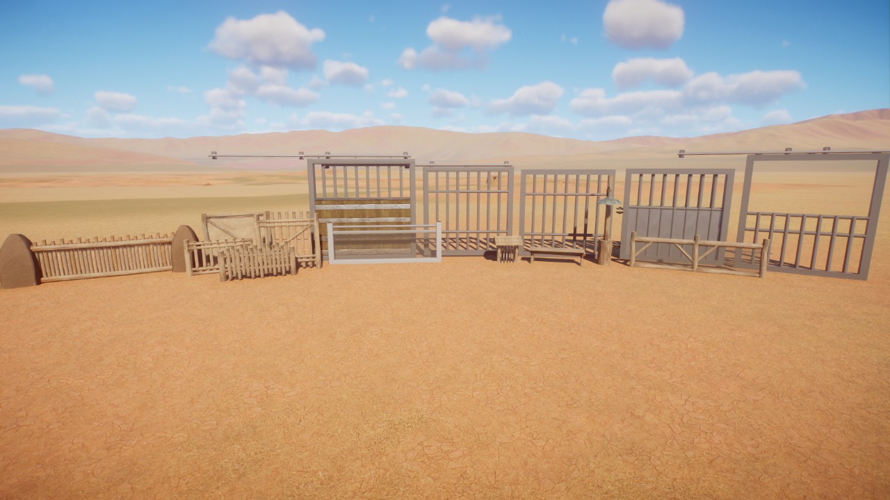 Limpopo Fence Set (by ZooF)