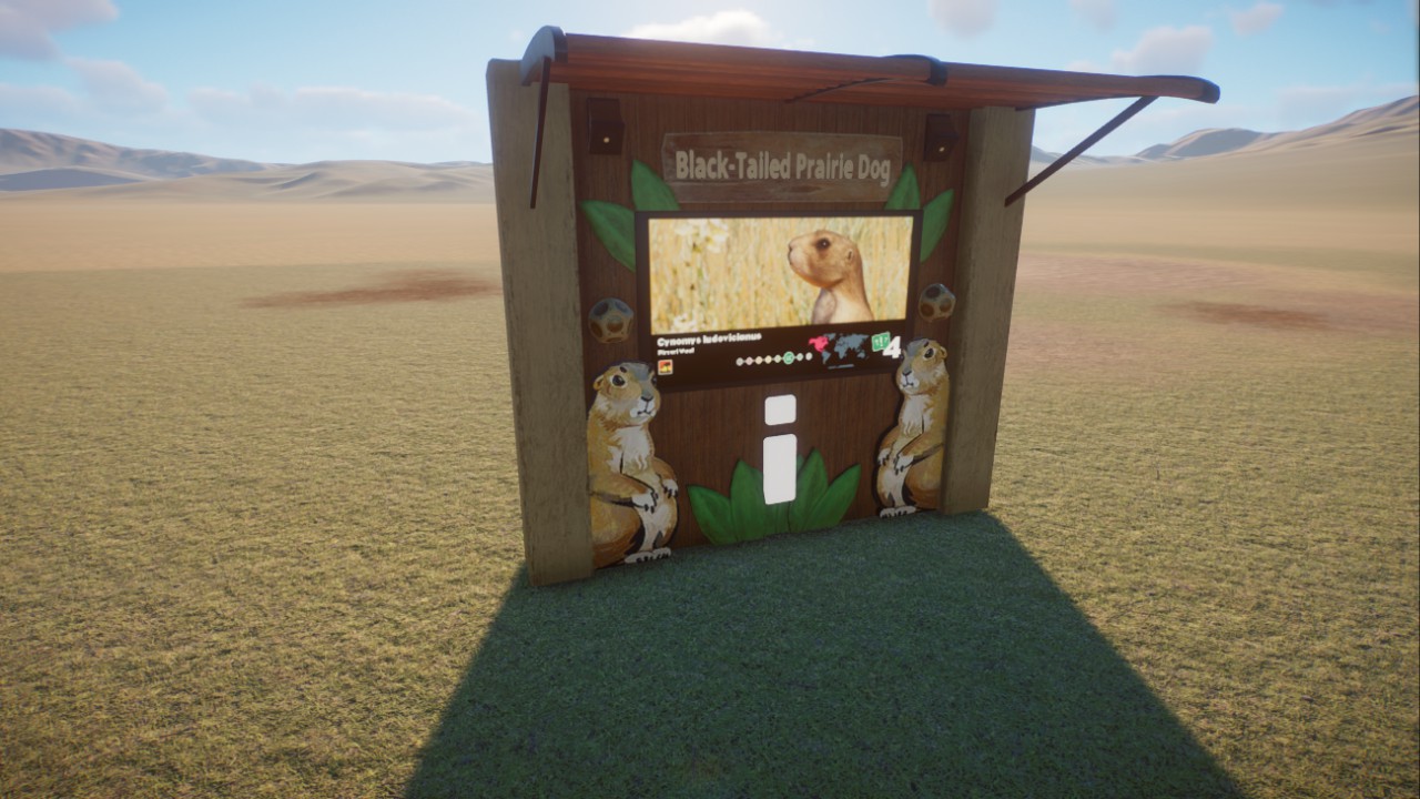 Education Stand | Prairie Dog