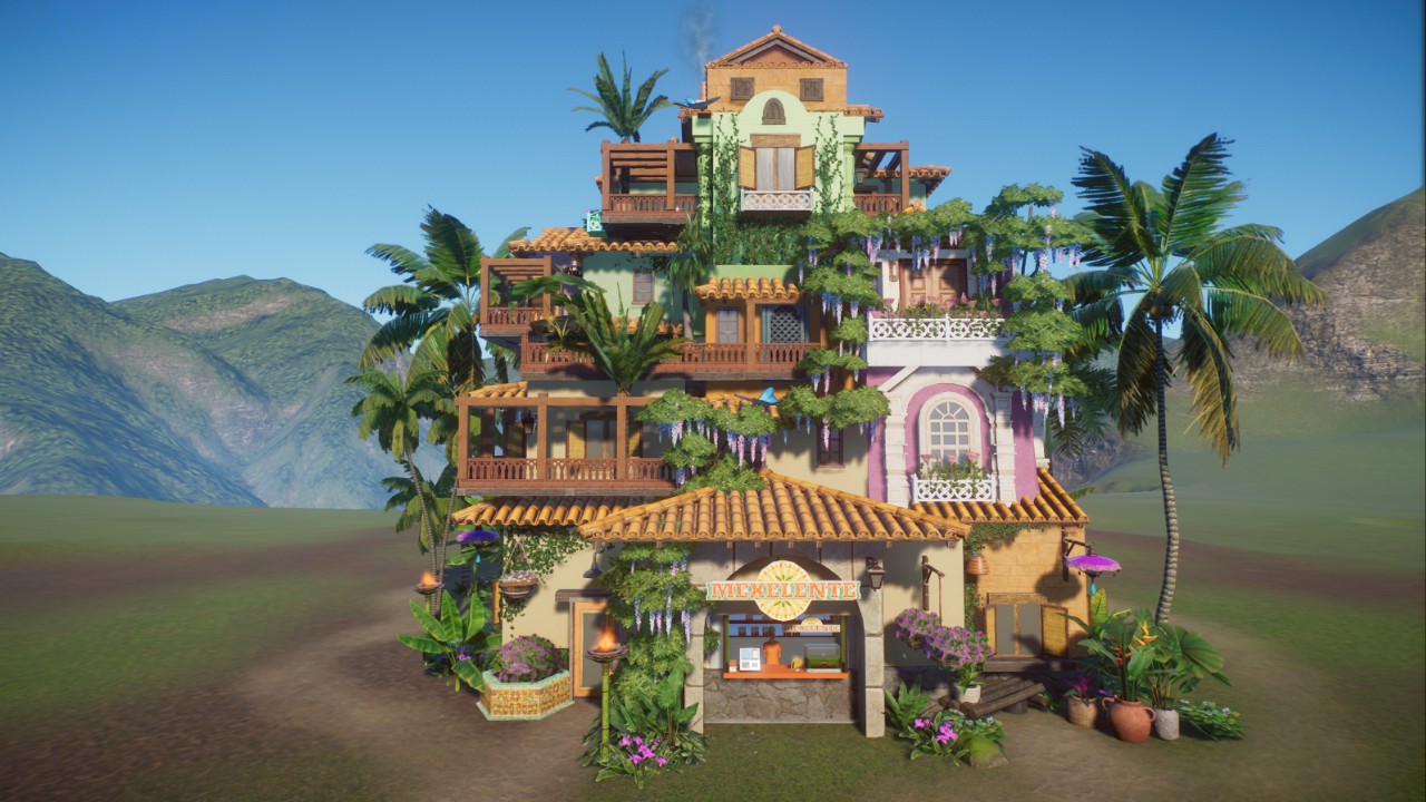 ENCANTO - Casa Madrigal - South American Shop Building