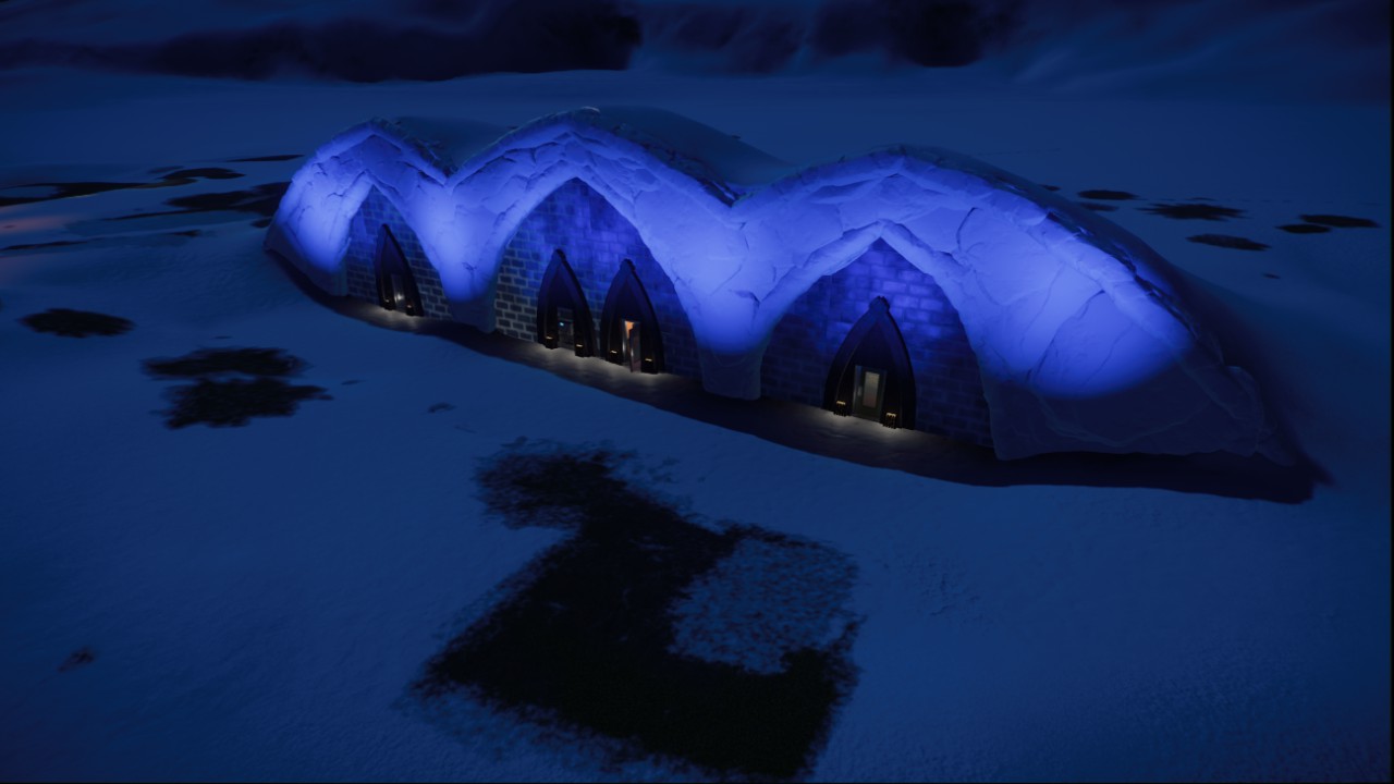 Arctic Staff Ice Bunker