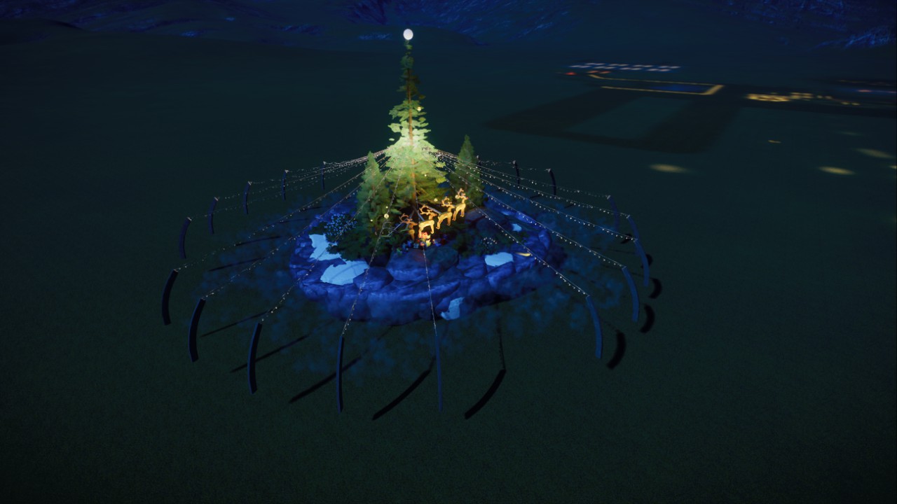 Arctic Decor Circle Piece
