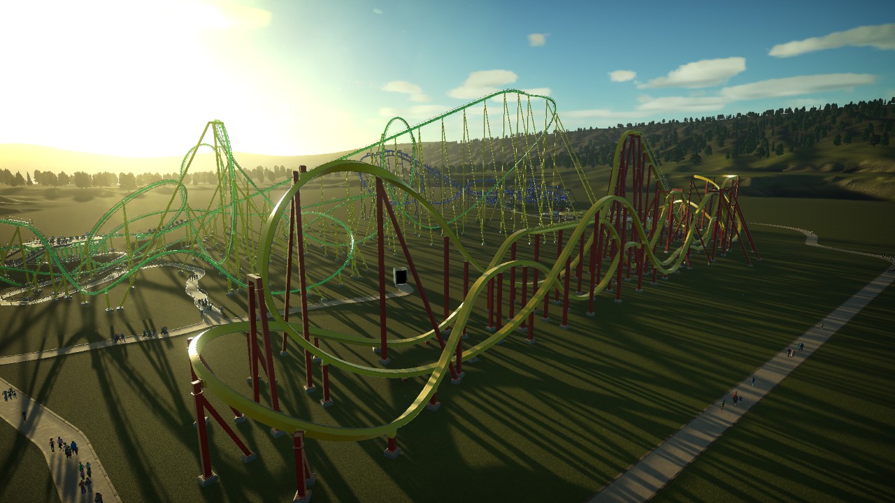 Riddler's Revenge Batman The Ride and Wonder Woman Flight of Courage