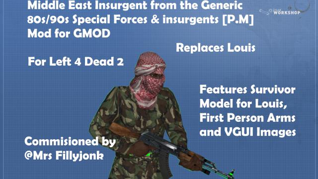 Middle East Insurgent replaces Louis