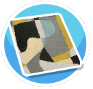 Geometric Yellow Rug ST