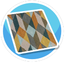 Geometric 70s Rug ST