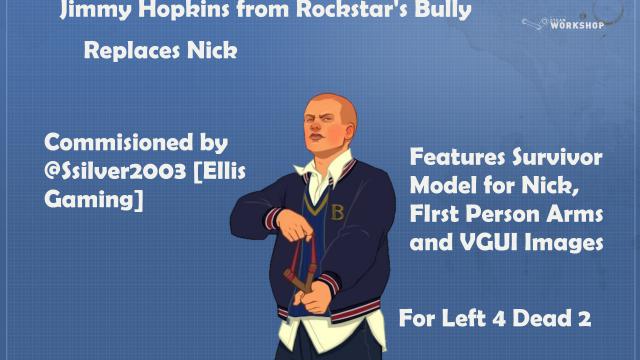 Jimmy Hopkins replaces Nick