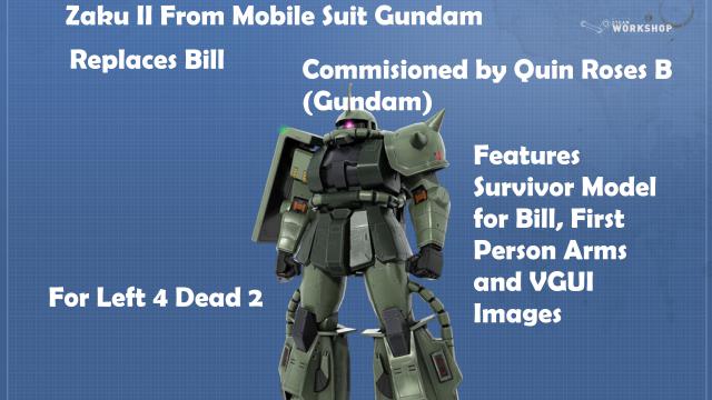 Zaku II Replaces Bill