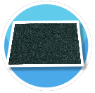 Green carpet flooring