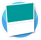Half White w Railing - Teal