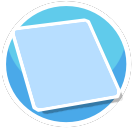 Solid Colored Rug - Blue (Std)
