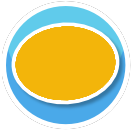 Solid Colored Rug - Tang Circle
