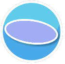 Solid Colored Rug - Lav (Oval)