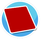 Solid Colored Rug - Red (Std)