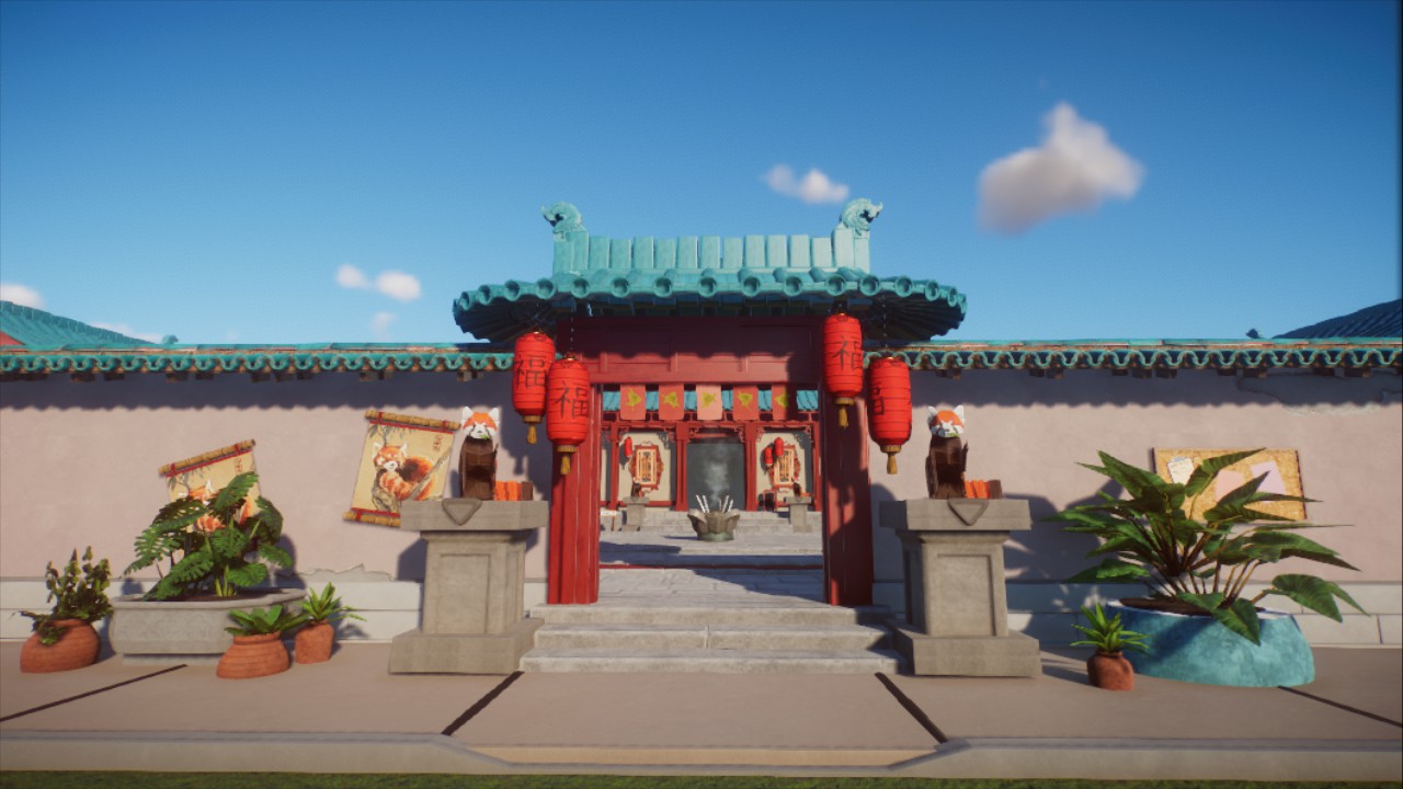 Turning Red Inspired Red Panda Habitat