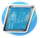 Medical Illustrations Skelet (b)