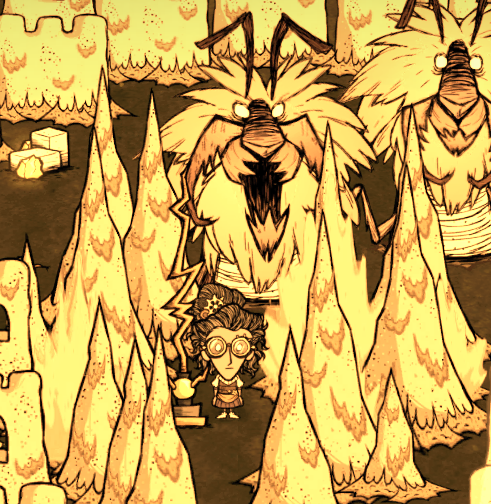 避雷针可躲蚁狮尖刺 – Don't Starve Together Mod