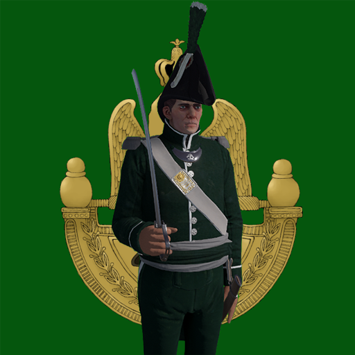 41e Régiment des Douanes Impériales Officier d'Infanterie de Ligne