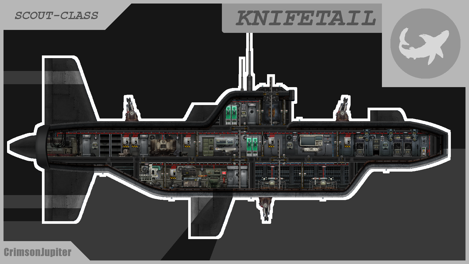 Knifetail-A – Barotrauma Mod