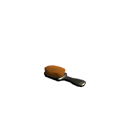 Hairbrush - Chrome