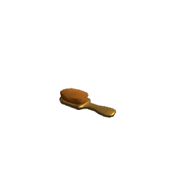 Hairbrush - Gold