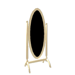 Cheval Mirror - Beech
