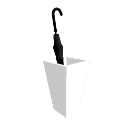 Umbrella Stand - Glossy White