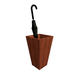Umbrella Stand - Sapele