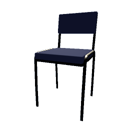 The Waiting Chair - Blue