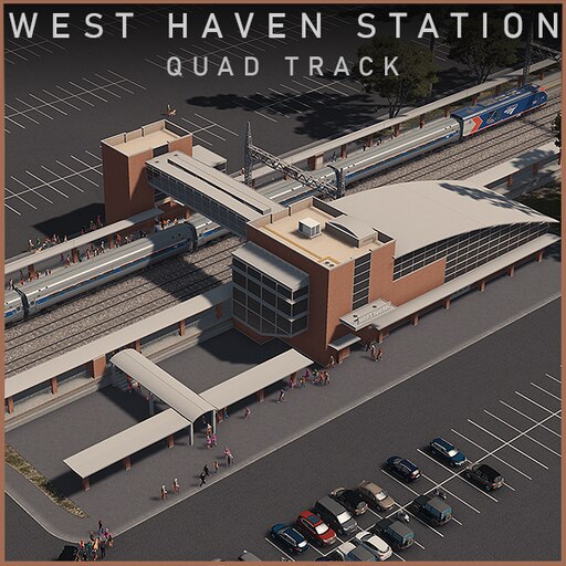 タイムセール 探し方 Steam Workshop::West Haven Station - Quad Track ニンテンドー3DS/2DS
