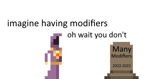 No Modifiers