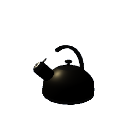 Metallic Kettle - Black