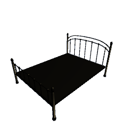 Metal Bed - Double Iron