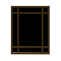 Mirrored Mirror - Gold