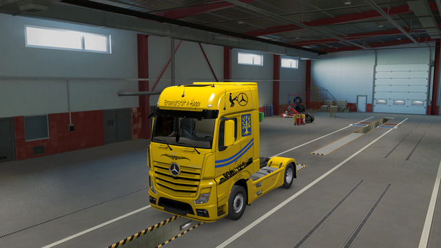 Actros 2014 Giga Space Hagen