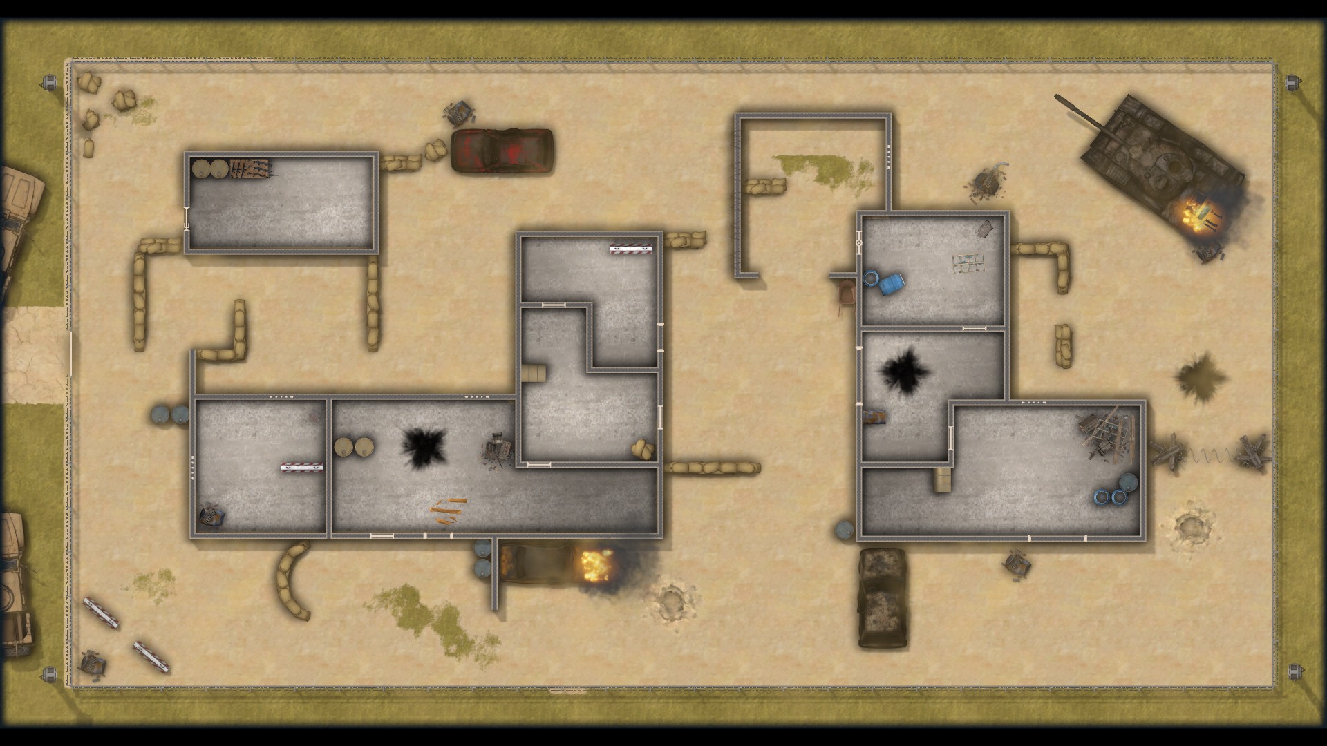 Situation 4: Open Field And Flank Attack (Ranger)