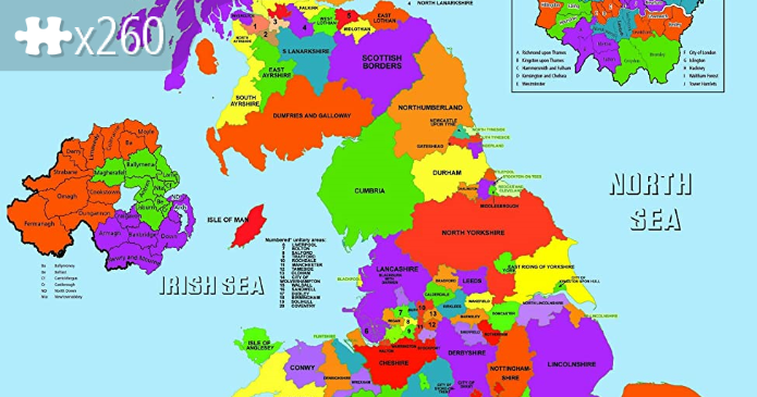 UK map