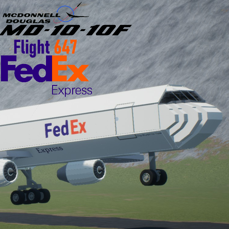 Softbody AIR LINER McDonnell Douglas MD-10-10F FedEx Express