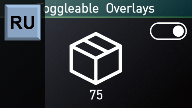 Перевод Toggleable Overlays | Russian Translation mod preview for RimWorld