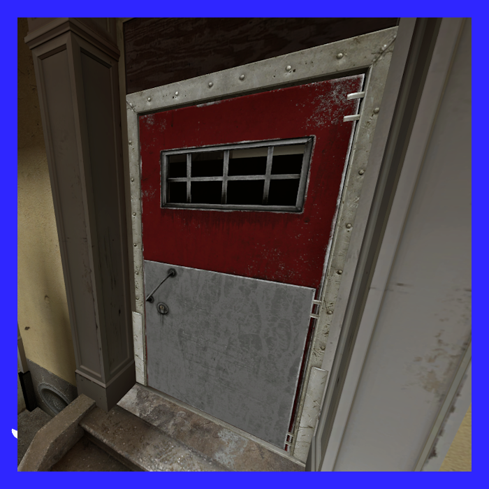 Heavy Saferoom Door