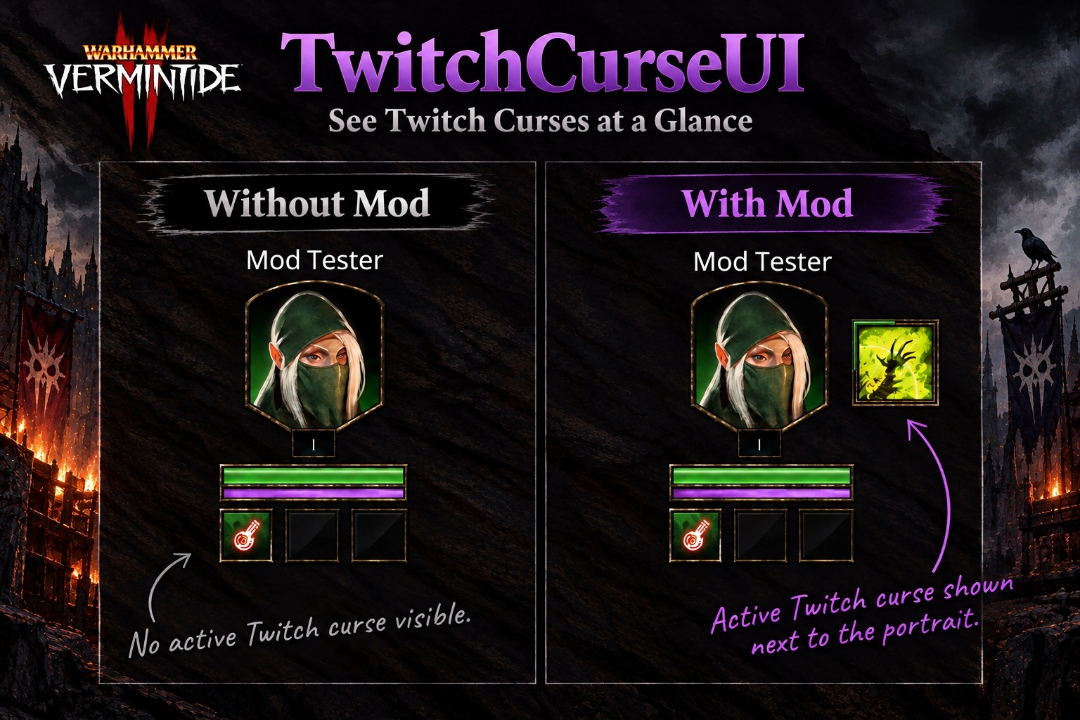 Twitch Curse UI preview