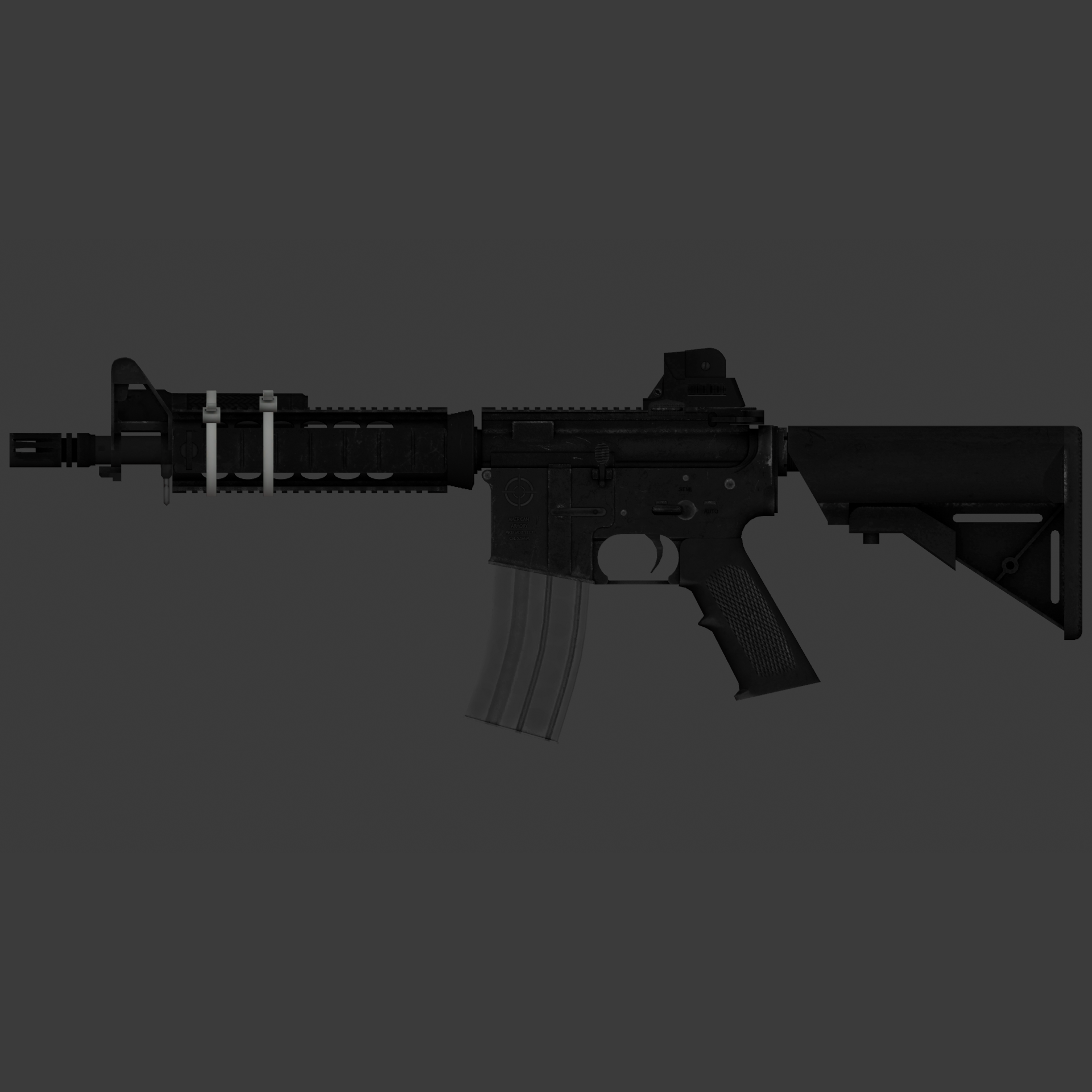 Revised MK18 (Assault Rifle) preview