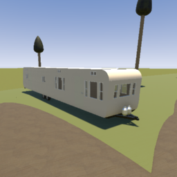 8x45 mobile home 1950s