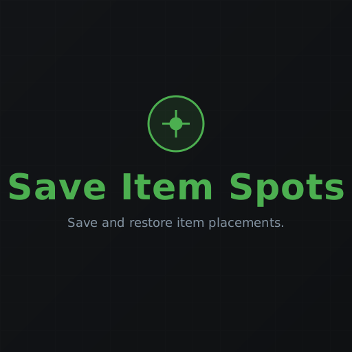 Save Item Spots