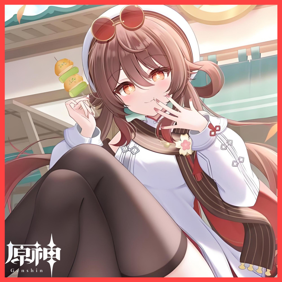 Genshin Impact 原神 Hutao 胡桃(宿雪桃红)(KK) [PM+NPC]