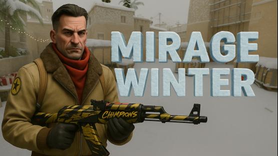 Mirage Winter + Online – Counter-Strike 2 Mod