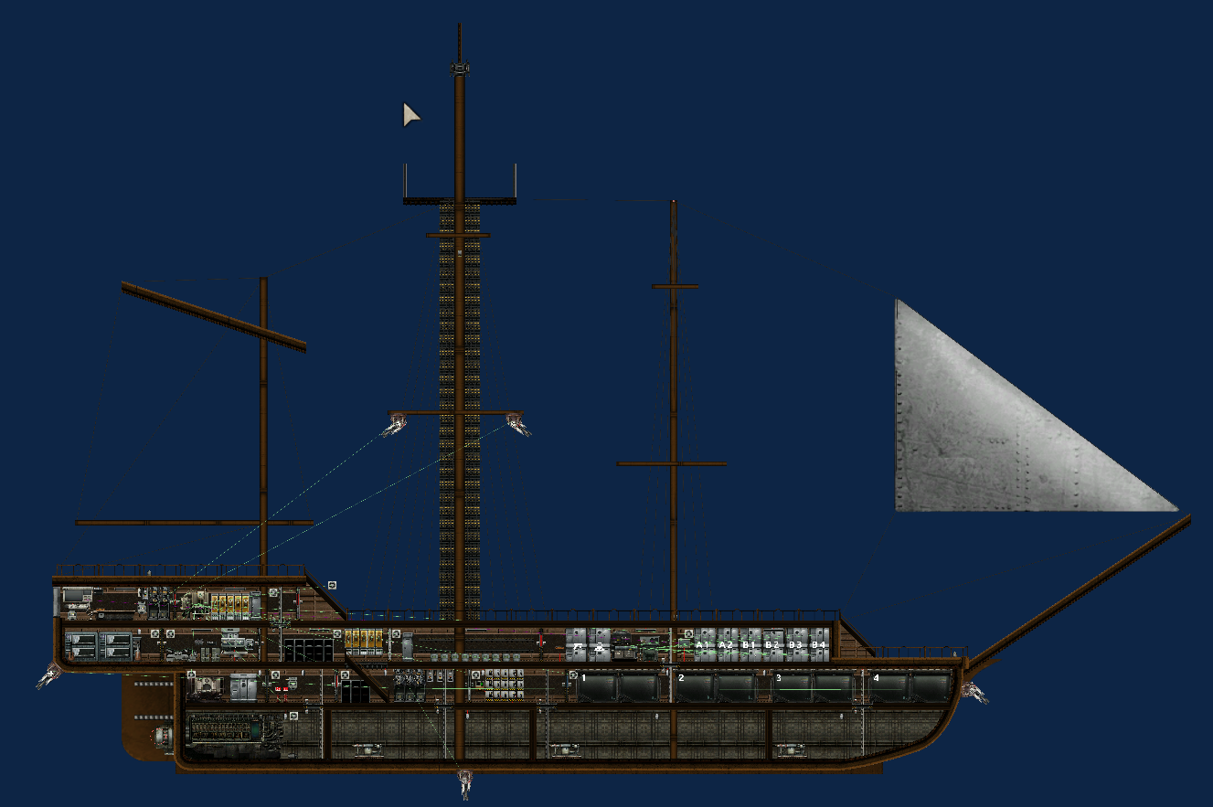 货运帆船 – Barotrauma Mod