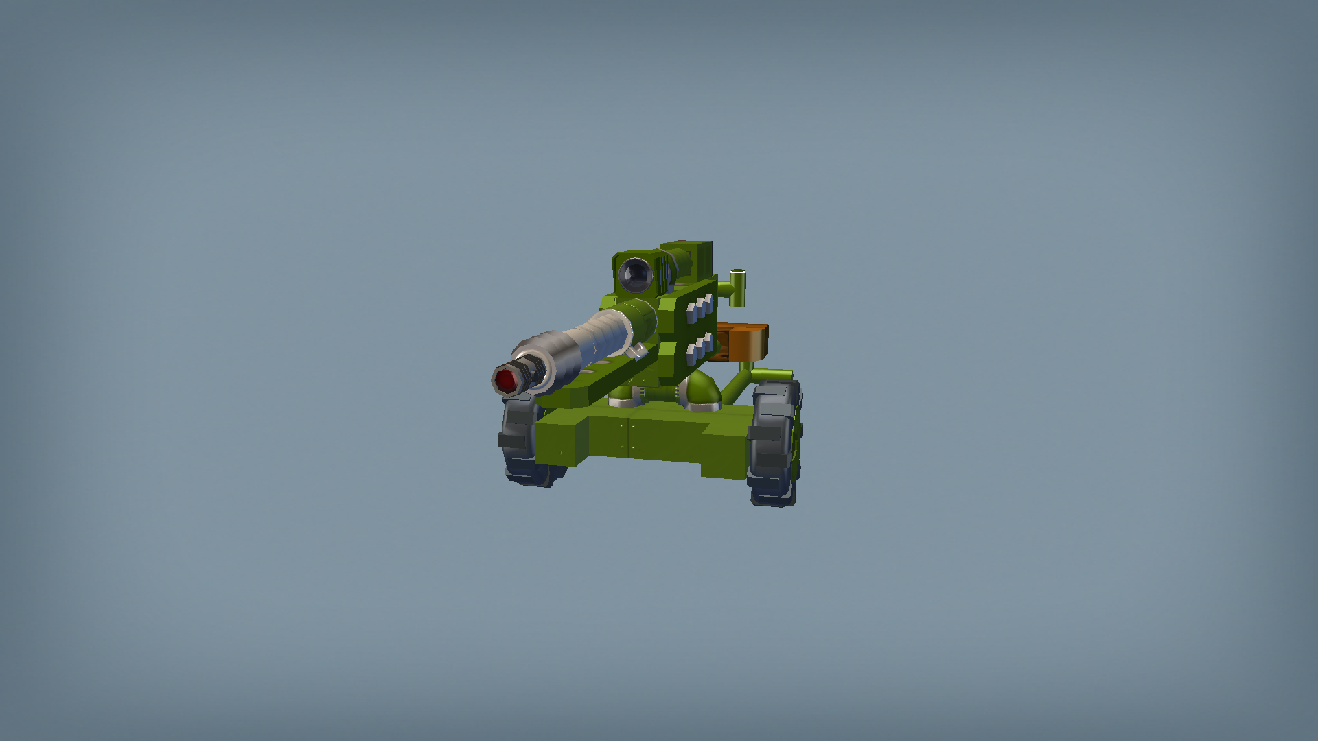 lascannon turret with seat wh40k