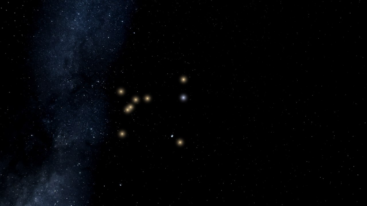 I made the consellation canis major!