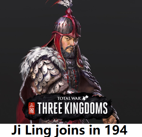 Ji Ling joins player's faction in 194