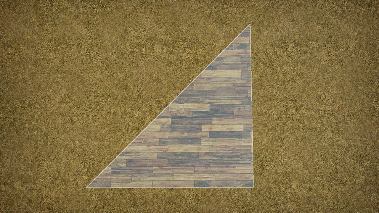 Rough Wood Floor Bottom Right Corner 4x4 Grid Version
